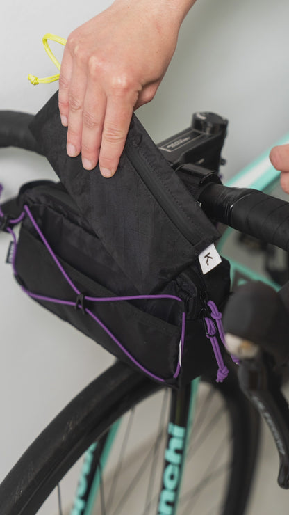 Kama.pouch black/petrol